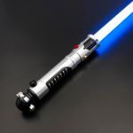 7Kwars Fx Light Saber, Motion Control 25 Realistic Sound Fonts with Infinite 25 Color Changing, Premium Metal Hilt Light Saber for Kids Movie Fans Cosplay Party EP1