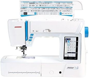 Janome Atelier 7 Sewing Machine – Computerized Quilting & Embroidery