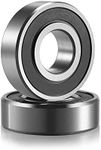 Donepart 6202RS Bearings 15mm x 35mm x 11mm - Heavy-Duty, Double Sealed | Perfect for Motors, Machinery, & DIY (2-Pack) | Durable, Quiet, Precision Fit for Long-Lasting Performance