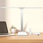 White crown Desk Lamp Dimmable Tabl