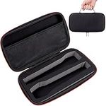 MAGICLULU 1Pcs Dual Mic Bag Microphone Carrying Travel Case Wireless Microphone Case Hard Microphone Pouch Storage Pouch for Travel Use