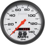 Auto Meter 5881 Phantom GPS Speedometer,5.000 in.