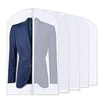 PLX 40" Clear Garment Bags for Hang