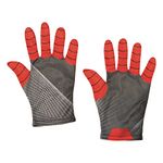 Rubie's Official Marvel Spider-Man 3 No Way Home Kids Dress Up Gloves Version 3, One Size Red/Black