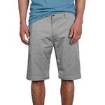 Volcom Men's Vmonty Stretch Chino Short, Moonbeam, 29