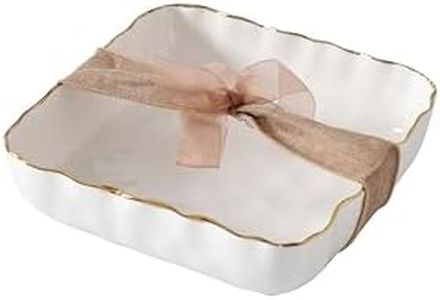 Portofino Cocktail Napkin Holder, 7" x 7" x 2"