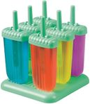 Avanti 12695 Groovy Ice Blocks Moulds 6-Pieces Set, Green