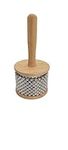 RsNifti Cabasa Wooden Percussion Instrument Hand Shaker Musical Instrument