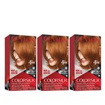 Revlon Colorsilk Beautiful Color, Light Auburn, 3 Count