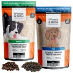 Bounce and Bella Dog Treats - Ultimate Grain Free Training Treats made with Freshly Prepared Ingredients (1 Poultry & 1 Fish, 2 Pack 1000g)