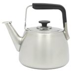 Sur La Table 143799.01 SKE Whistling Tea Kettle, Stainless Steel, Brushed Stainless