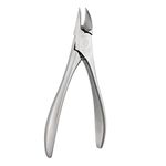 Beauté Secrets Luxury Toenail Clippers for Thick or Ingrown Toenails Surgical Grade Nail Clippers, Silver