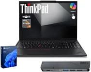 Lenovo ThinkPad E16 Business Laptop, 16" FHD+ Anti-Glare Touchscreen, AMD Ryzen 5 7535U, 32GB DDR5, 1TB SSD, Wi-Fi 6E, Fingerprint, Backlit, Webcam, Windows 11 Pro, Bundle with 7-in-1 USB-C Hub