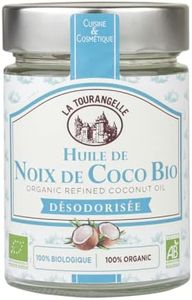 La tourangelle Huile Noix de Coco Bio Désodorisée, 314 ml