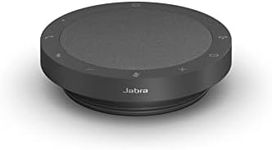 Jabra Speak2 55 Wireless Bluetooth Speakerphone - Portable Speaker with 4 Noise-Cancelling Mics, 50mm Full-Range Speakers & Wideband Audio - Certified Microsoft Teams Speaker - Dark Grey