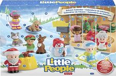 Fisher-Price Little People Toddler Toys Advent Calendar, Set Of 24 Figures & Accessories For Christmas Play Ages 1+ Years