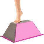 Poen Stunt Training Stand Cheerleading Balance Trainer Cheer Flyer Stand Balance and Flexibility Trainer for Flexibility Core Strength and Conditioning Promotes Kids Adults (Pink)