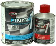 Finish 1 2K Urethane Automotive Clear Coat: 32 oz. Quart Clear Coat + 8 oz. Activator