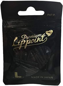 LSTYLE Dart Tips: Premium Lippoint - Soft Tip Dart Points - 2BA Thread - Black