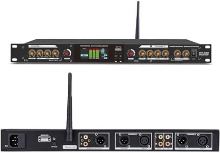 PODEC Stage Performance Professional Exciter, Professional Front-Level Exciter, Independent Audio Processing & Protected Audio Quality, Support Multi-Channel Microphone for Stage KTV