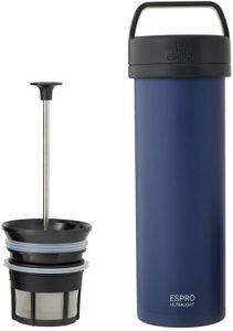 Espro P0 Ultralight Travel Coffee Press, Aegean Blue