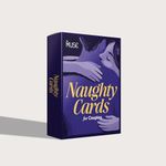 MYMUSE Naughty Card Game for Couples | 50 Cards, 4 Categories | Dare Together, Action-Based, Date Night Cards, Indoor Games | Perfect Gifting Idea for Birthday, Anniversary, Cute Gifts