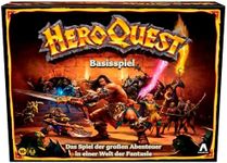 Wizards of The Coast Avalon Hill HeroQuest Basic Game Board Game Dungeon Crawler Fantasy Adventure Game from 14 Years Old for 2-5 Players.