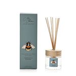 Widdop Meg Hawkins Bee Design Honeysuckle Blossom Scented Oil Diffuser Gift Set with Sticks 150ml (MH165)