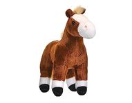 Wild Republic 16994 Cuddlekins Standing Brown Horse Cuddly Soft toys, 30 cm