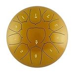 Domary 6 Inch Steel Tongue Drum 11 