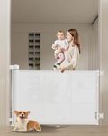Upgrade 71" Retractable Baby Gates 