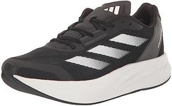 adidas Women's Duramo Speed Running Sneaker, Black/White/Carbon, 9.5