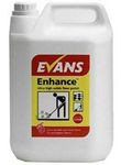 We Can Source It Ltd - Evans Vanodine Enhance Ultra High Solids Floor Polish, 5L Wet Look Floor Polish