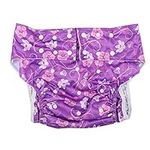 Adult Cloth Diapers, Washable Reusable Adjustable Breathable Anti-Leakage Adult Diapers for Elderly,Reusable Cloth Diapers Comfortable and Breathable, Waterproof and Moisture Absorbing(H28)