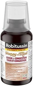 Robitussin Extra Strength Honey Cough & Congestion Syrup, 115 mL