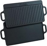 Andes Double Sided Cast Iron Griddl