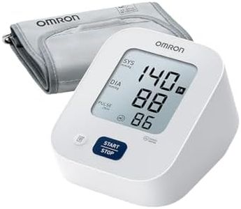 OMRON X2 Essential, Upper Arm Blood Pressure Monitor for Home Use, Universal Soft ML Cuff (22-32 cm), Blood Pressure Machine for Irregular Heartbeat Detection
