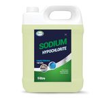 JOVS Sodium Hypochlorite 5 Litre - High Strength (14-15%) Brick, Driveway & Patio Cleaner - Stain Removal | Bleaching Agent | Odour Removal