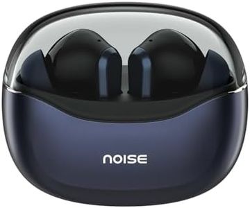 Noise Newly Launched Buds VS601 in Ear Truly Wireless Earbuds with 50H of Playtime, Transparent Case Lid, Quad Mic ENC, Dual Device Pairing, 10Mm Driver, BT V5.3 (Cobalt Blue)