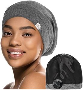 YANIBEST Slouchy Beanie Hat Satin Lined Sleep Cap Chemo Headwear Caps