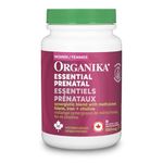 Organika Essential Prenatal – Vegetarian Prenatal Multivitamin for Baby & Mom – Complete Nutrition with Methylated Folate, Iron, Choline, Vitamin D & Calcium – Supports Pregnancy, Postpartum Health