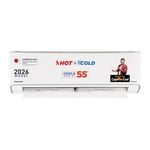 Panasonic 1.5 Ton 3 Star New Star Rated Hot & Cold Inverter Split AC (Crystal Clean, -10~55°C Oper., Copper Condenser, 8in1 Convertible, Higher Airflow, 2-Way, PM0.1 Filter, CS/CU-EZ18CKYF,White)