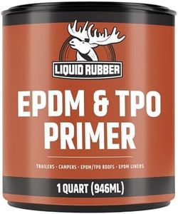 Liquid Rubber RV Roof and EPDM Rubber Primer - Weatherseal Roofing Coating, 1 Quart