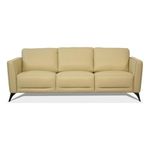 Acme Furniture 55005 Malaga Sofa, Cream Leather