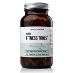 Your Fitness Tools Vegan Amino Acids | 120 x Capsules | Easy to Digest Vegan Protein | BCAA Supports Muscle Repair, Muscle Building | Made in The UK