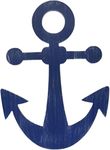 Little Love by NoJo Separates Collection 6 Piece Anchor Shaped Wall Art, Navy