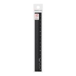 Midori 15 cm Aluminium Ruler - Black