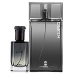 Ajmal Kuro EDP Aromatic Spicy Perfume 90ml for Men and Carbon EDP Citrus Spicy Perfume 100ml for Men FREE