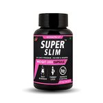 MEDINUTRICA Super Slim Herbal Weight Loss Powder Fat Burner For Loss Belly Fat For Men & Women Supports Metabolism Boost -60 Capsules