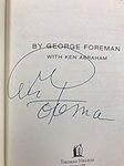 George Foreman Signed Book God in M